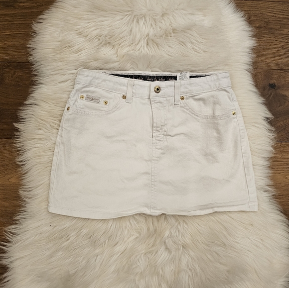 Vintage Baby Phat Denim Mini Skirt - Picture 1 of 8